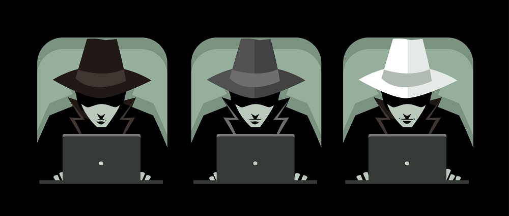 comparing computer hackers hat